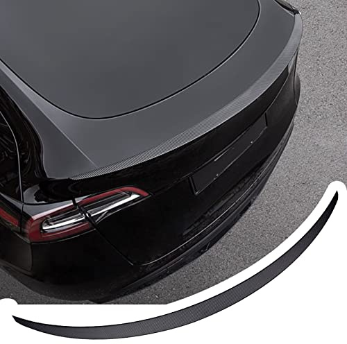 FWNT Performance Rear Spoiler Wing Fit für Tesla Model Y 2020 2021 2022 2023, ABS Rear Trunk Lip Tail Lid,Model Y Modification Zubehör
