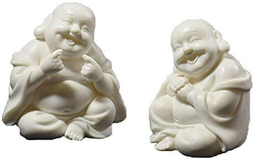 Kunststatuen und Skulpturen, Figuren, Heimdekoration, Ornamente, saftig, glücklich, lachender Buddha, Maitreya, kreative Keramikstatue, Desktop, Auto, Parfüm, Dekoration, Keramikornamente, Wohnzimmer,
