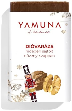 YAMUNA NATURAL BEAUTY Naturseife Naturkosmetik aus Ungarn Kaltgepresste Seifen- Pflegt sanft die Haut und hinterlässt ein erfrischendes Gefühl. Ideal für alle Hauttypen! (Nusszauber)