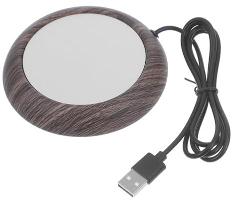 PAMINGONO Chauffe-Tasse USB avec Surface sous Chauffant pour Café Et Thé Réchauffe Boissons Rapidement Et Uniformément Facile à Nettoyer