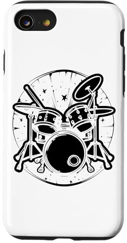 Kit de batterie Batteur Coque pour iPhone SE (2020) / 7 / 8