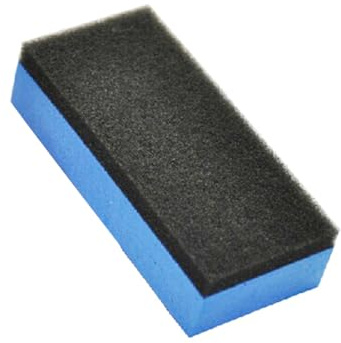 Microfibre Pad - Microfibre Detail - Applicator Pad | Hand Polishing Sponge | For Cleaning Your Vehicle, Ideal for Polishing and Waxing Painted Surfaces, Distributes Thick Microphones