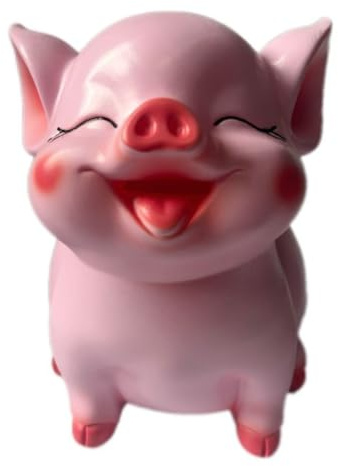 Salvadanaio a forma di maiale con segno zodiacale, idea regalo divertente, salvadanaio a forma di maialino, idea regalo, salvadanaio a forma di animale (L-prelevare denaro)