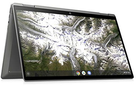 HP Chromebook 14 Laptop PC 14c-ca0005sa, Intel i5, 8GB RAM, 128GB SSD, FHD, Mineral silver (Renewed)