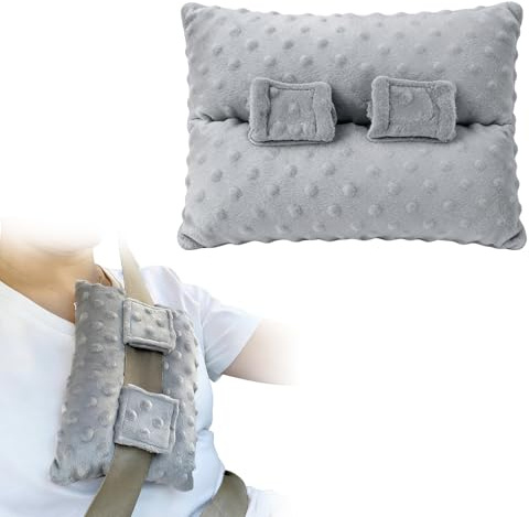 LYSPBAO Hysterectomy Mastectomy Pillow, Soft Seatbelt Cushion Pad for Women | C-Section, Abdominal, Chest Surgery, Chemo Port, Pacemaker Protection, Healing