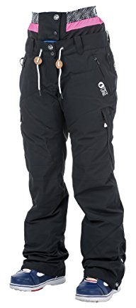 Picture Organic Damen Skihose TREVA PANT BLACK Schwarz S Winter Snow Pant S Regulär Polyester stretchable Wintersport Frauen junge Erwachsene Umweltbewusste Wintersportler