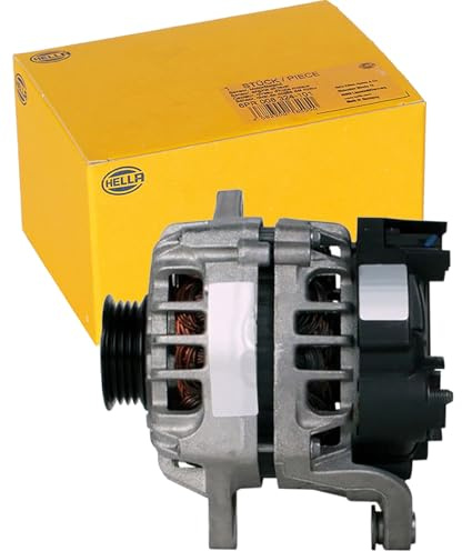 HELLA 8EL 012 430-171 Generator/Lichtmaschine - 14V - 80A | Kompatibel mit: NISSAN MICRA C+C III, MICRA III, NOTE