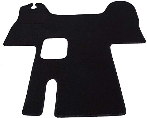 Mertex Automatte Autoteppich Classic schwarz 8299-C-S (hellblau, Fahrerhausteppich)