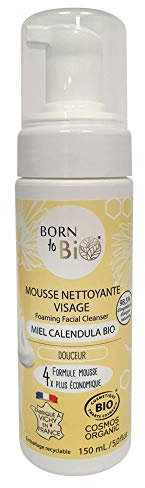 Born To Bio Bio Schiuma Detergente Viso Al Miele Di Calendula - 150 ml