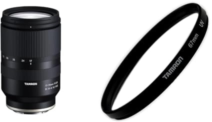 Tamron 17-70 mm Objectivo F/2.8 Di III-A VC RXD + 67UV Filtro UV 67 mm