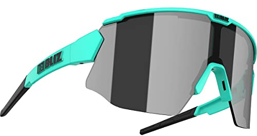 Bliz Breeze Sportbrille, turqoise-smoke silver