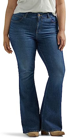 Lee Jeans Acampanados legendarios de Talla Grande JeansMujer, Fuerza Interior, 50/Extra Amplio