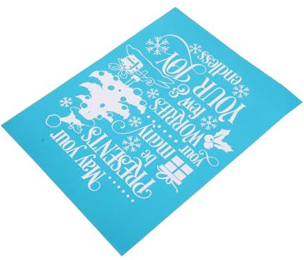 Tofficu Hergestellt Aus -material Weihnachtsschablonen Maschensiebschablone Weihnachtsbastelbedarf Weihnachtsschablonen Weihnachtsaktivitäten