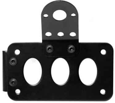 DUSHUO Nummernschildhalterung Für H&Arley Für Bobber Für Chopper Motorrad Seitliche Montage Kennzeichen Halterung Rücklicht Halter