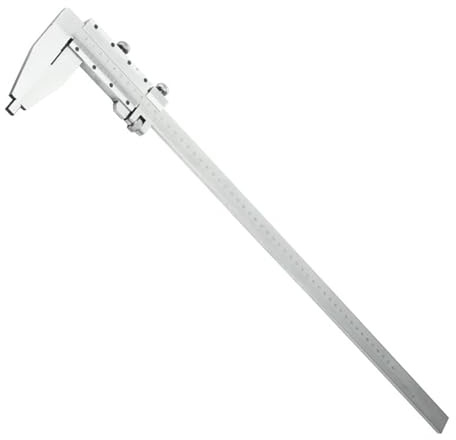 WQWGTLPLVN 0-500mm 600mm 1000mm 1500mm 2000mm 2500mm 3000mm Calibre Vernier de Alta Resistencia calibrador Vernier calibrador Deslizante sin mandíbulas Superiores(600mm)