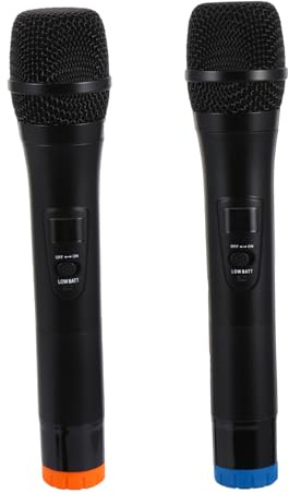 BESPORTBLE 3stücke Drahtloses Mikrofon Handmikrofonsystem Mikrofonkern Niere Klare Aufnahme Rauschunterdrückung System Für Zuhause Ktv Party Sprache