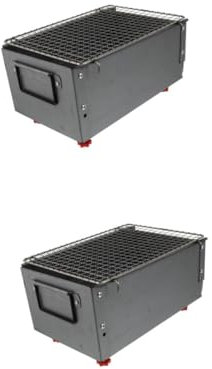 Toddmomy 2pezzi Barbecue Per Bbq Portatile Fine Per e Picnic Facile e Resistente