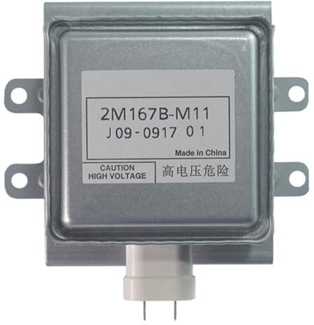 Logra una mejor disipación de calor Magnetron 2M167B-M11 para pieza de reparación de horno microondas, calefacción eficiente, fácil instalación, pieza de reparación de horno microondas, disipación de