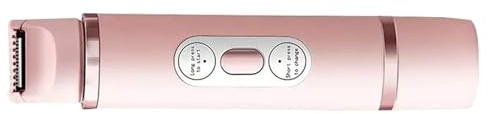 Biniveil Depilatore Bikini - Depilatore Femminile,Epilatore Elettrico Impermeabile a Doppia Testa Ricaricabile per Rasatura del Corpo