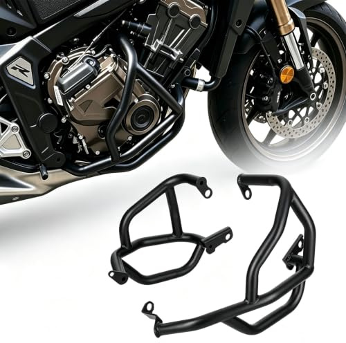 Midimttop - Protectores de Motor para Motocicleta CB650R, Barra de protección anticaídas, Barra de Refuerzo, Compatible con CB650R, CB 650R, CB 650 R, Accesorios 2024-2025