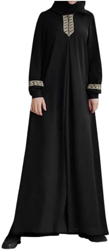 Abaya Damen Gebetskleidung Für Frauen, Muslimische Kleidung Frauen Muslimische Kleider Namaz Elbisesi Gebetskleid Islamische Abayas Arabische Kleidungs Kaftan Ramadan Kleidung Hijab Kleid Mit Gürtel