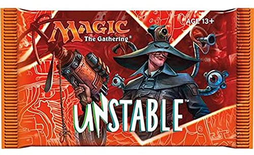 Magic The Gathering- Unstable Cartes à Collectionner, MTG-UST-BD-en, 1 x Booster Pack
