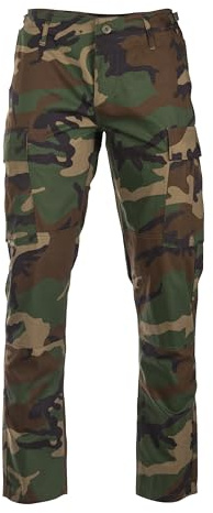 Mil-Tec Pantalon Us BDU R/S 'Slim Fit' Noir - Pantalons - Pantalon de survêtement - Homme