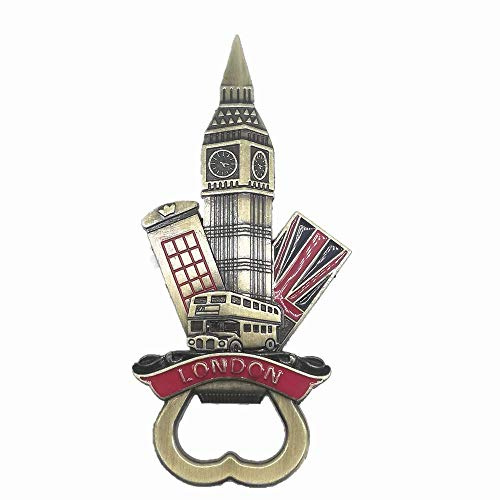 3D London UK Kühlschrankmagnet Flaschenöffner Home & Kitchen Dekoration London UK Kühlschrankmagnet Flaschenöffner Touristen-Souvenir Geschenk