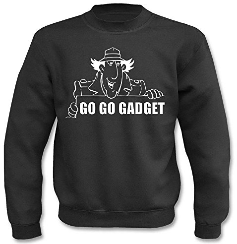 Textilhandel Hering Inspector Gadget - Jersey con diseño retro Negro L