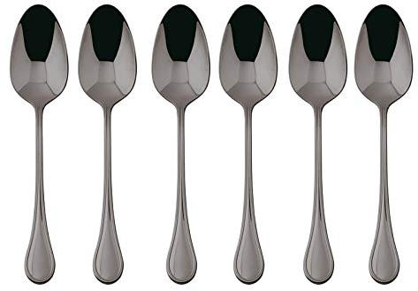 SAMBONET - Confezione Regalo 6 Cucchiaini Moka Royal Pvd 2Black