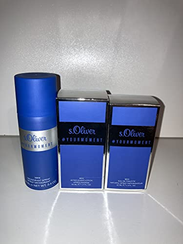 s.Oliver YOURMOMENT MEN 40 ml Eau de toilette + 50 ml After Shave + 150 ml Deo