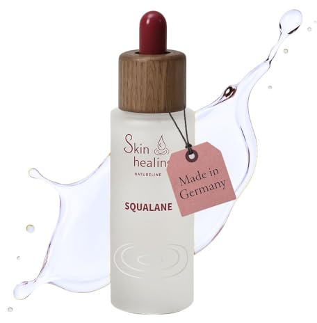 Pinsky & Sons – Gesichtsöl Squalane – Parfümfreie Naturkosmetik aus Bio-Zuckerrohr 30ml Pflegeöl für Damen & Herren – Leicht & glättend – Nicht komedogen, vegan