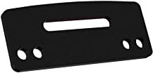 HIGHSIDER Halteplatte für Diverse Kennzeichenleuchten (Black)