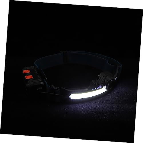 OSALADI Stirnlampe Sensor Led Wiederaufladbar Wasserabweisend Leichtgewicht Cob Xpg Fokus Headlamp Outdoor Angeln Joggen Wandern