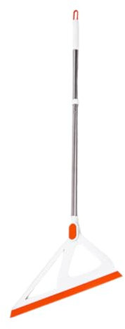 Raclette de Sol en Plastique Orange pour Balcon et Salle de Bain