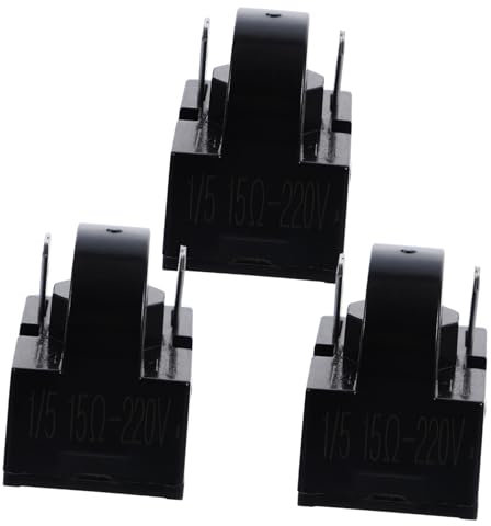 Gadpiparty 6pièces Démarreur Ptc Pour Réfrigérateur De Surcharge Compresseur Accessoires De Réparation Pour Congélateur Et Frigo