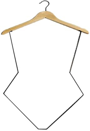 Gralara Appendiabiti per Costumi da Bagno, Appendiabiti per Lingerie, Appendiabiti, Appendiabiti per Costumi da Bagno Bikini in Metallo, Espositore per Forme
