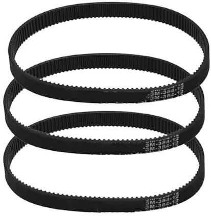 Antriebsriemen Motorrad Für 3Pcs Für 3M-384-12 Elektrische Fahrrad E-Bike Roller Motorrad Antriebsriemen Moto Antriebsriemen