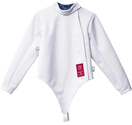 KXJPIZIYB 350N Fechtoberteile für Erwachsene und Kinder, Fechtuniform, Florett/Degen/Säbel, Fechtausrüstung(White Right Hand,56#)