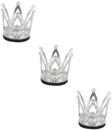 Beatifufu 3stücke Krone Helm Dekoration Mit Strass Für Und Skihelme Süßes Accessoire Für Erwachsene Und Langlebig Und Installieren Für Jeden Helmtyp