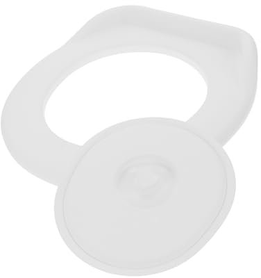 SWOOMEY Portable Toilettensitz Auflage Stabil Leicht Mit Deckel Für Camping Und Baustelle Geeignet Einfache Montage Komfortabel Für Stadt Und Land Senioren Toilettenaufsatz