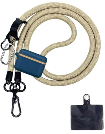 Cell Phone Lanyard | Phone Rope Lanyard | 10mm Phone Cros-body Neck Holder with Spacer | Cros-body Phone Strap | Thick Anti Theft Phone Strap Neck Phone Holder for Outdoor Activities Travel