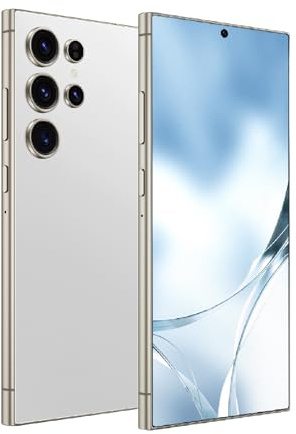 Fine Life Pro Sblocca telefono, smartphone 4G-LTE FDD TDD, fotocamera 5MP+16MP, 4GRAM, 64GROM, espansione 256GB, schermo da 6,75 pollici, nessun contratto (sliver)