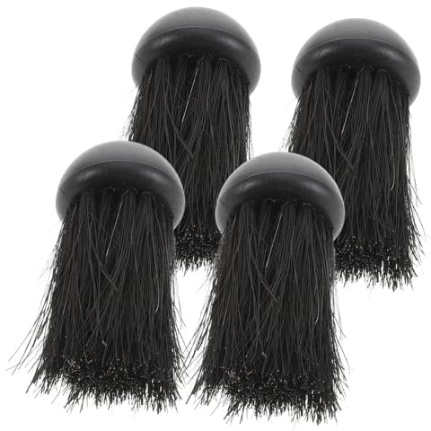 ULTECHNOVO 4pezzi Spazzola Per Setole Morbide Set Spazzole Per Caminetti Per Rimozione Cenere Spolverino Portatile Per Pulizia Cucina e Accessori
