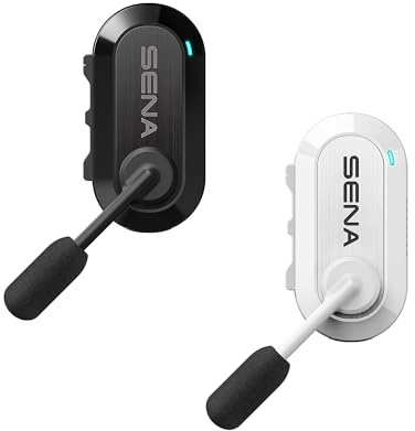 Sena BiKom 20 Cycling Kommunikationsystem, Leichter Mesh Kommunikator mit nur 20 Gramm Gewicht (Schwarz, Doppelpack)