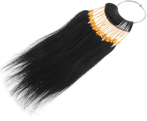 BESTYASH Human Hair Strands for Hair Dye Practice for Hairstylist Accessories Use for Salon Work
