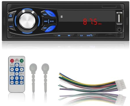 KONGMM Reproductor de DVD Reproductor MP3 Radio Dual Suministros for automóvil Dispositivo estéreo de operación Simple