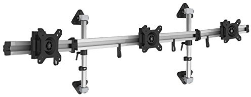 HFTEK 3fach-Wandhalterung Monitorarm Halter für DREI Bildschirme von 15-27 Zoll (MP230W40-N)