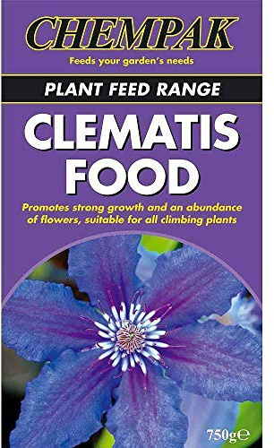 Chempak Clematis Food Soluble Fertiliser Feed For Climbing Plants 750g Pack by Thompson and Morgan