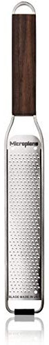 PEGANE Zesteur en INOX avec Manche en Bois de Noyer - L 33 cm
